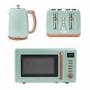 Haden 206800 Dorchester Kettle, Toaster & Microwave - Sage thumbnail 1
