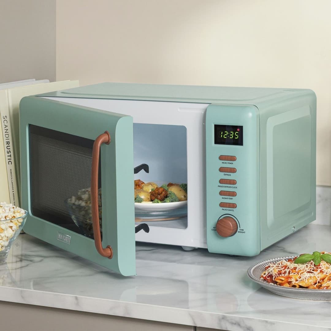 Haden 206800 Dorchester Kettle, Toaster & Microwave - Sage - Image 5