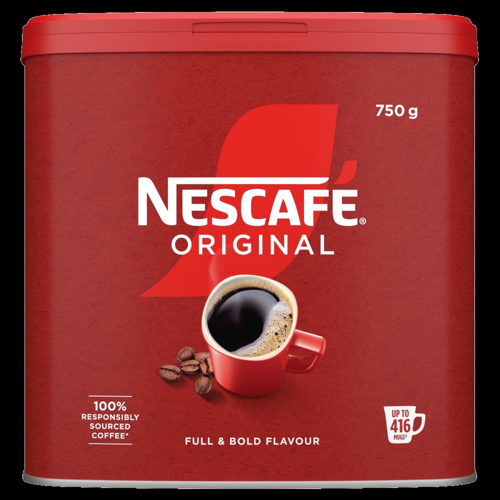 NESCAFE Original Instant Coffee Granules 750g Tin