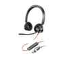 Poly Blackwire 3320 Stereo Microsoft Teams Certified USB-C Headset