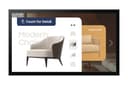 Samsung QM32C-T Digital signage flat panel 81.3 cm (32") LCD Wi-Fi 400 cd/m² Full HD Black Touchscreen Tizen 7.0 16/7 thumbnail 1