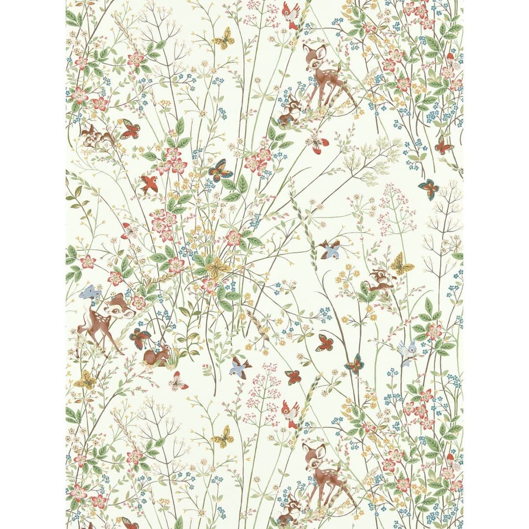 Sanderson Disney Bambi Sugared Almonds Wallpaper - Image 1
