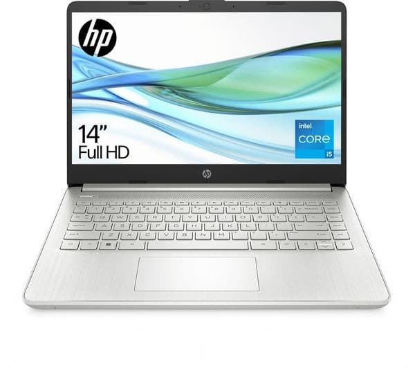 HP 14s-dq5500sa 14" Laptop - Intel® Core™ i5, 256 GB SSD, Silver - Image 1
