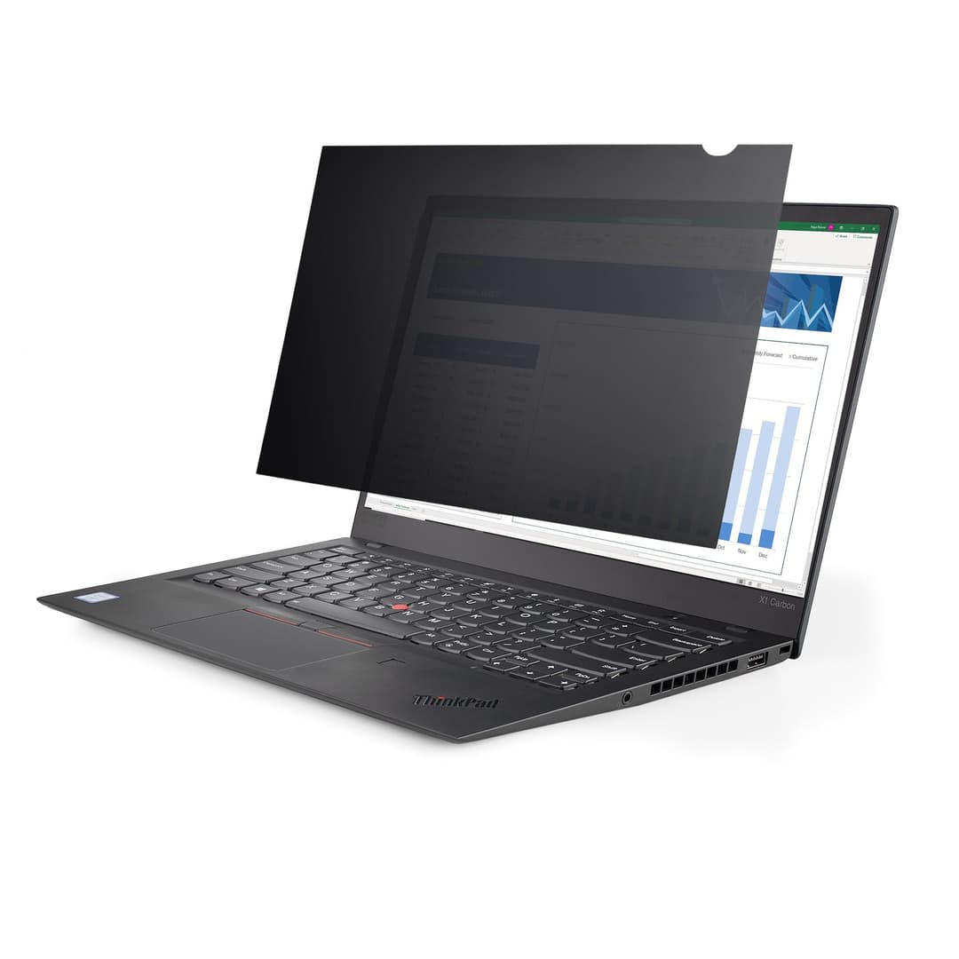 StarTech.com 13.3in Laptop Privacy Screen - Anti-Glare Privacy Filter for Widescreen (16:9) Displays - Laptop Monitor Screen Protector with 51% Blue Light Reduction - Reversible Matte/Glossy Sides - Image 1