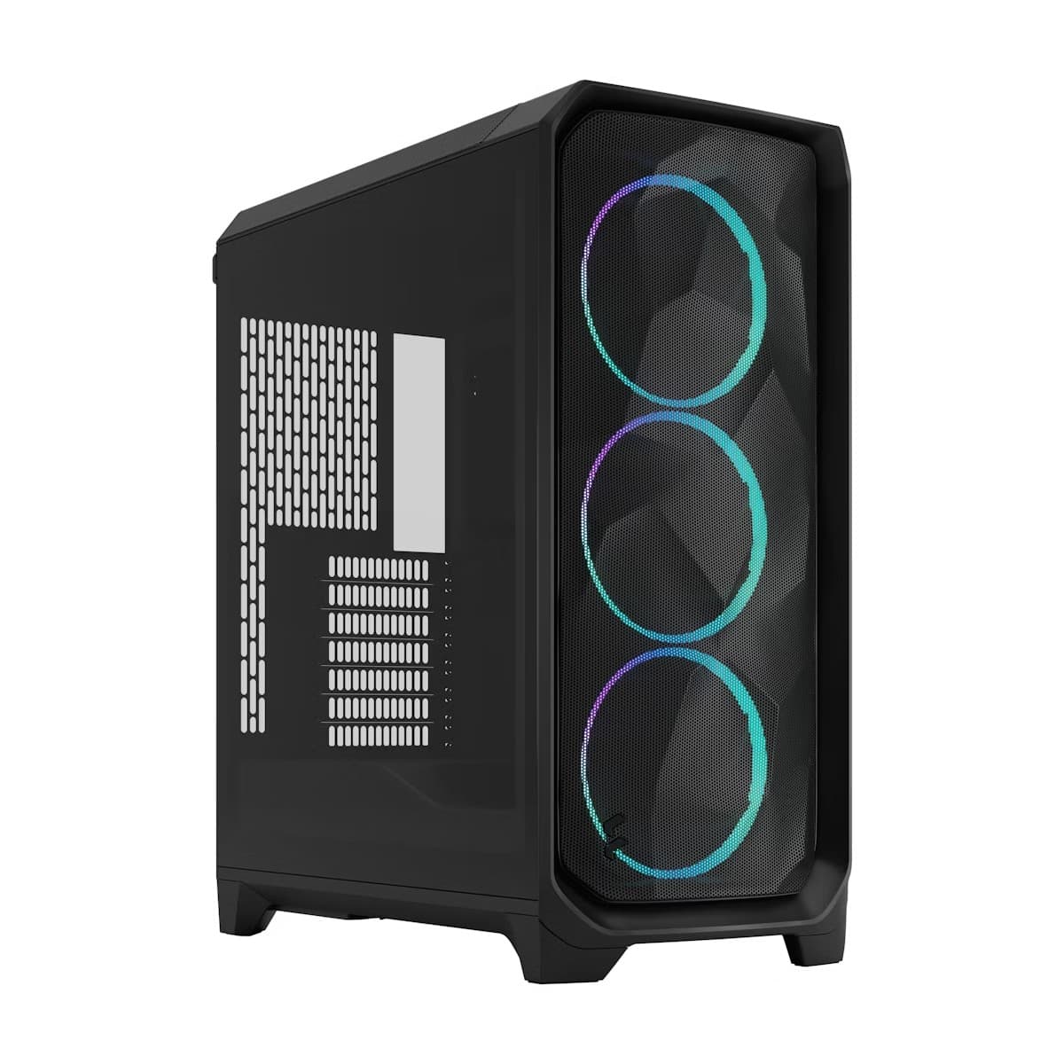 Fractal Design Meshify 3 RGB Mid Tower PC Case - Black TG Light Tint
