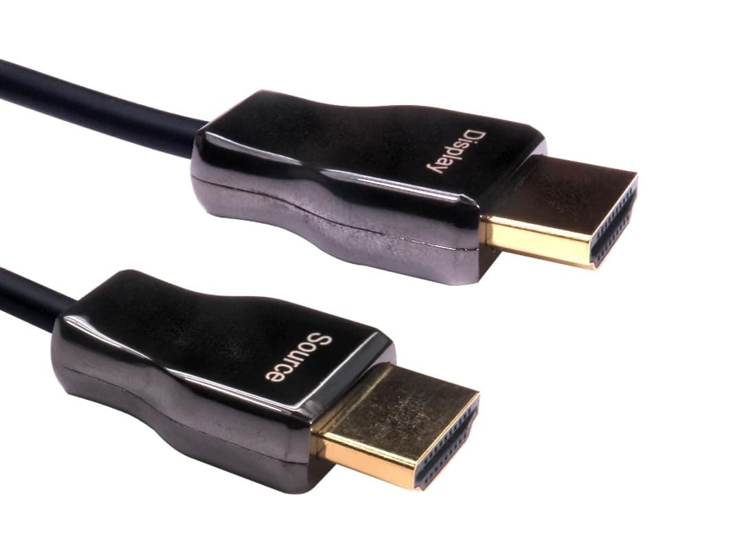 CMS Cables 10m HDMI AOC Cable, 2.1 8K Super Slim Kevlar Armoured AOCTPU Jacket