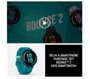 Garmin Bounce 2 43mm Kids Smart Watch GPS LTE Calling Messaging AMOLED 4GB 5 ATM - Turquoise thumbnail 7