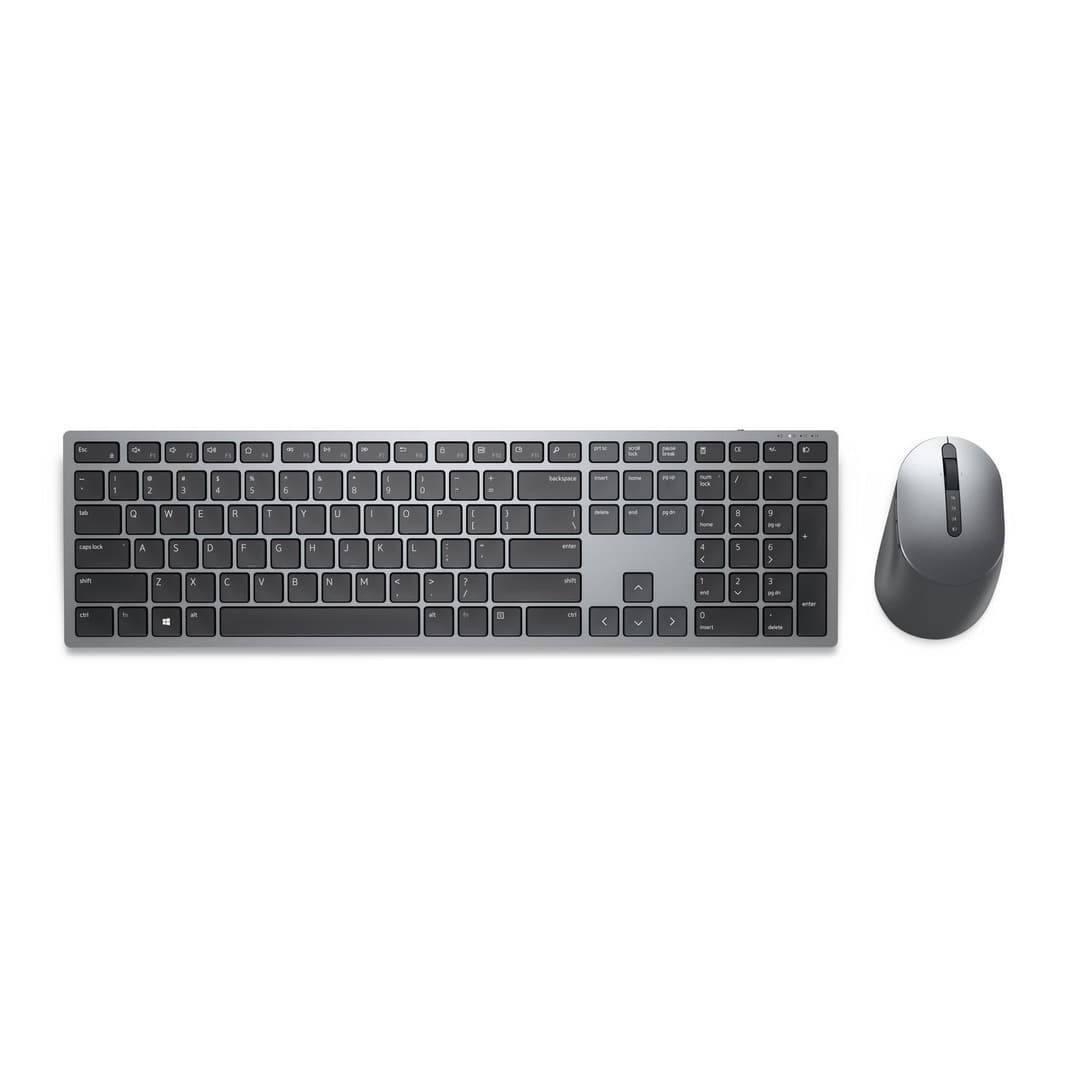 Dell Pro Plus Wireless Keyboard and Mouse KM7321W US International QWERTY Titan Grey - Image 1
