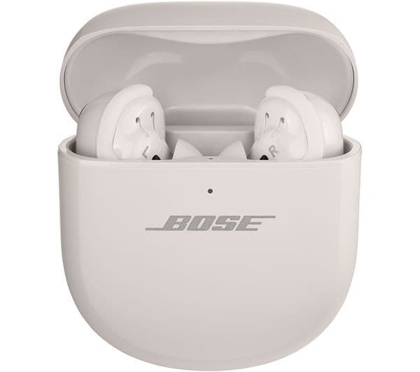 BOSE QuietComfort Ultra Wireless Bluetooth Noise-Cancelling Earbuds - White Smoke - Image 2