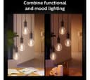 PHILIPS HUE White Ambiance Filament Smart LED Globe Bulb with Bluetooth - G93, E27, 550 Lumen, 2200-4500K thumbnail 3