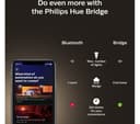 PHILIPS HUE White Ambiance Filament Smart LED Globe Bulb with Bluetooth - G93, E27, 550 Lumen, 2200-4500K thumbnail 6