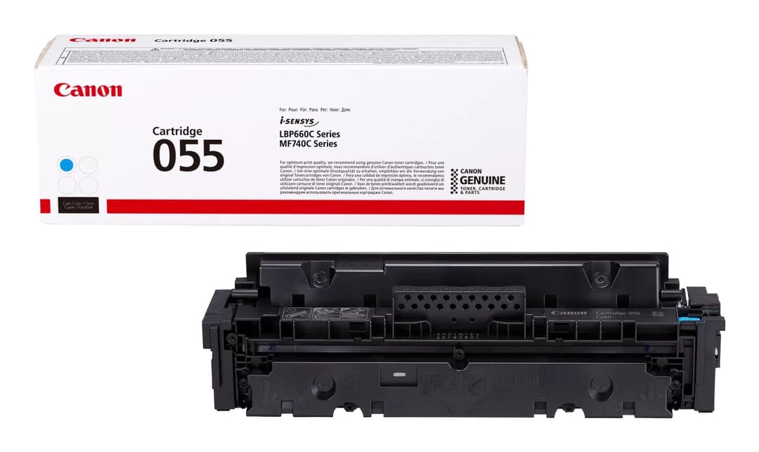 Canon 055 toner cartridge 1 pc(s) Original Cyan - Image 1
