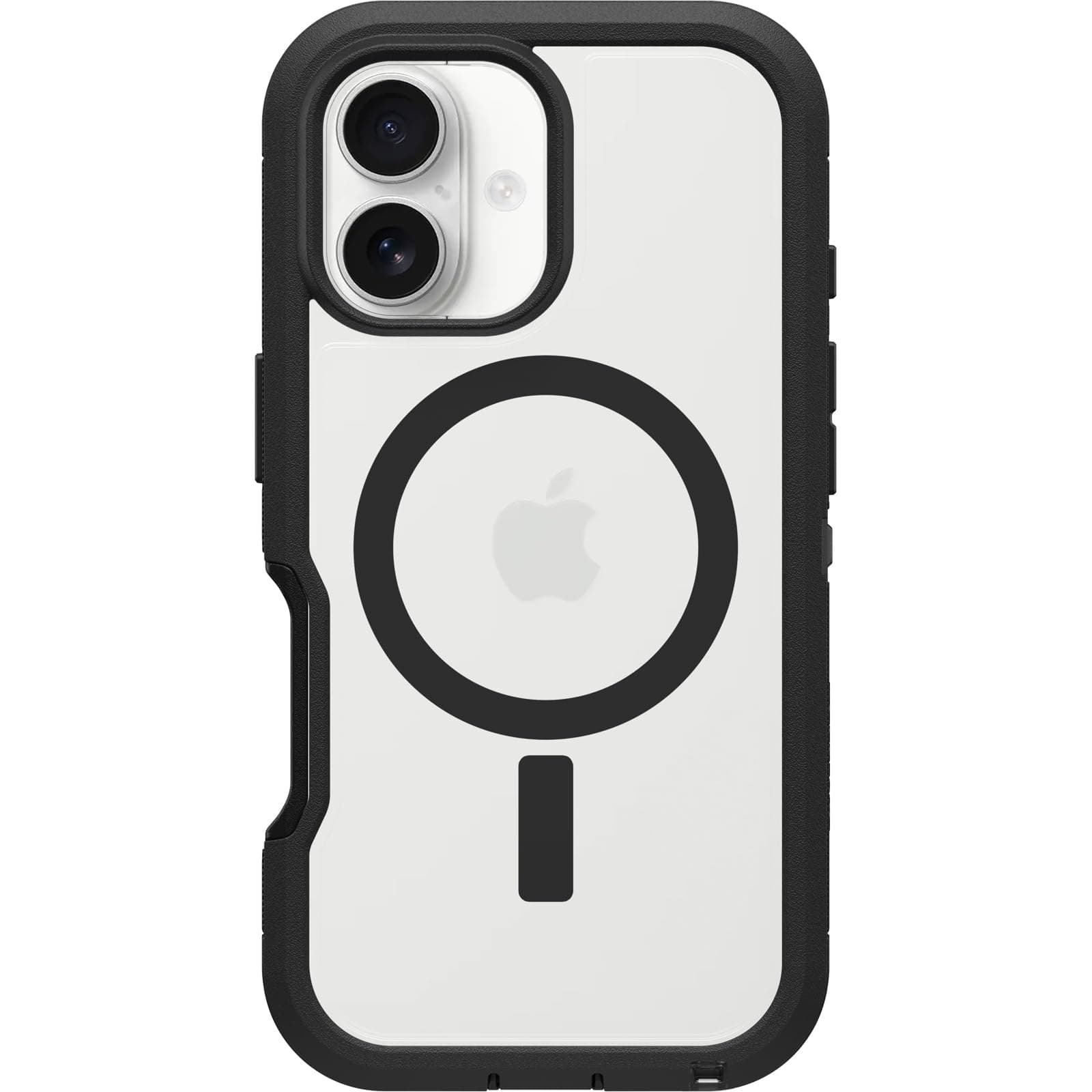 OtterBox Defender Pro XT MagSafe Case for iPhone 17 Pro Max, Clear/Black