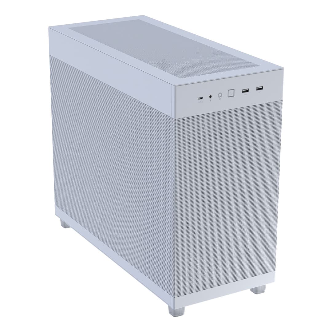 ASUS Prime AP303 Mesh Panel Mid-Tower ATX PC Case - White - Image 3