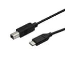 StarTech.com USB-C to USB-B Printer Cable - M/M - 0.5 m - USB 2.0 thumbnail 1