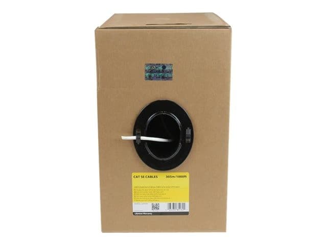 StarTech Cat5e Riser Bulk Cable 304.9m White - Image 2