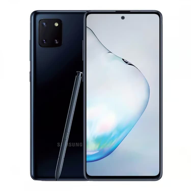 Samsung Galaxy Note10 Lite 128GB 6GB RAM Smartphone with S Pen - Aura Black - Image 1