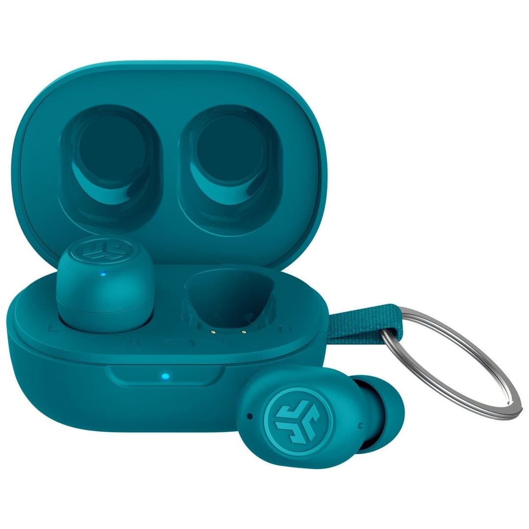 JLab JBuds Mini True Wireless Earbuds - Aqua - Image 1