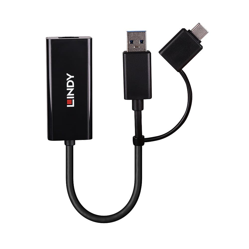 Lindy USB 3.2 Gen 1 Gigabit Ethernet Converter - Image 2