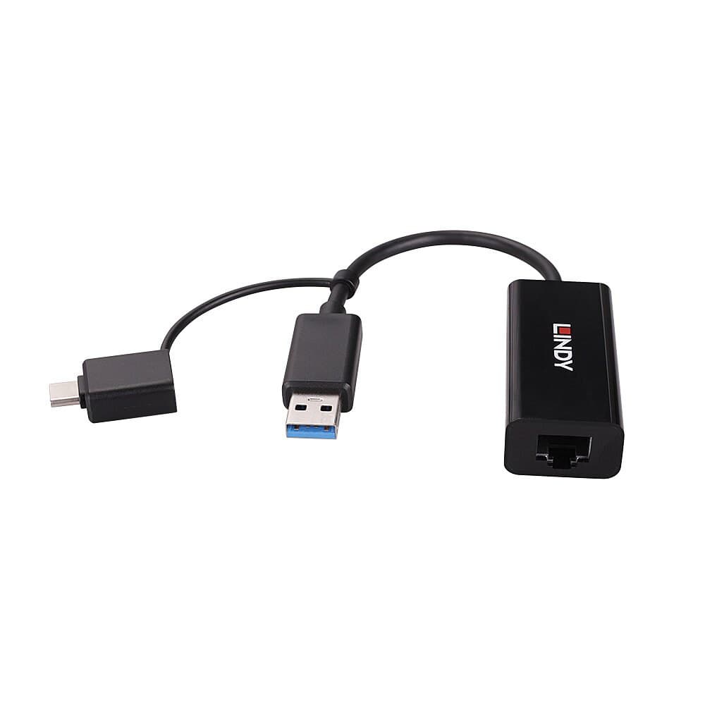 Lindy USB 3.2 Gen 1 Gigabit Ethernet Converter - Image 4
