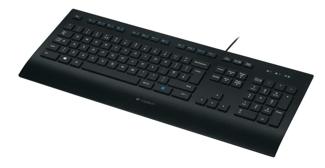 K280e USB QWERTZ German Black - Image 1