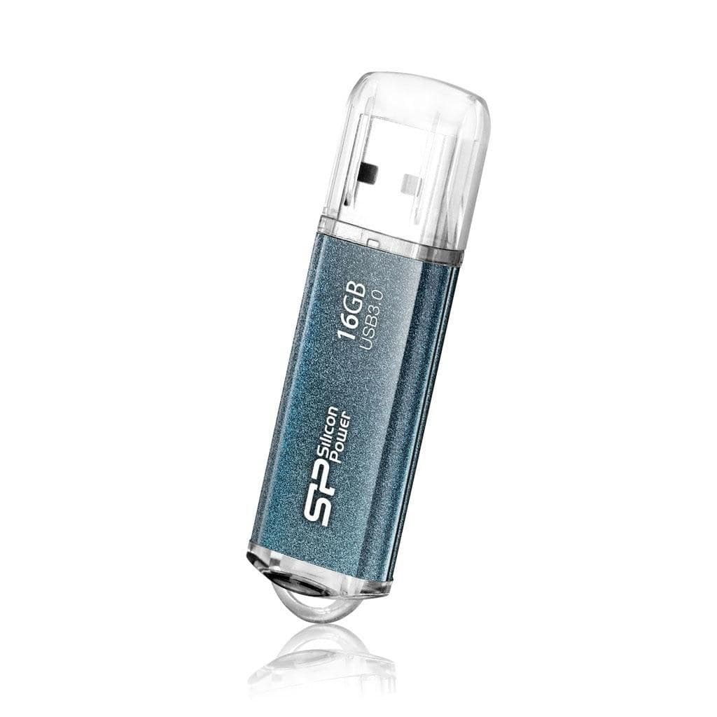 16GB Silicon Power Marvel M01 USB3.0 Flash Drive Blue - Image 1