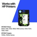HP 303 Original Ink Cartridges Pack of 2 - Black & Colour thumbnail 2
