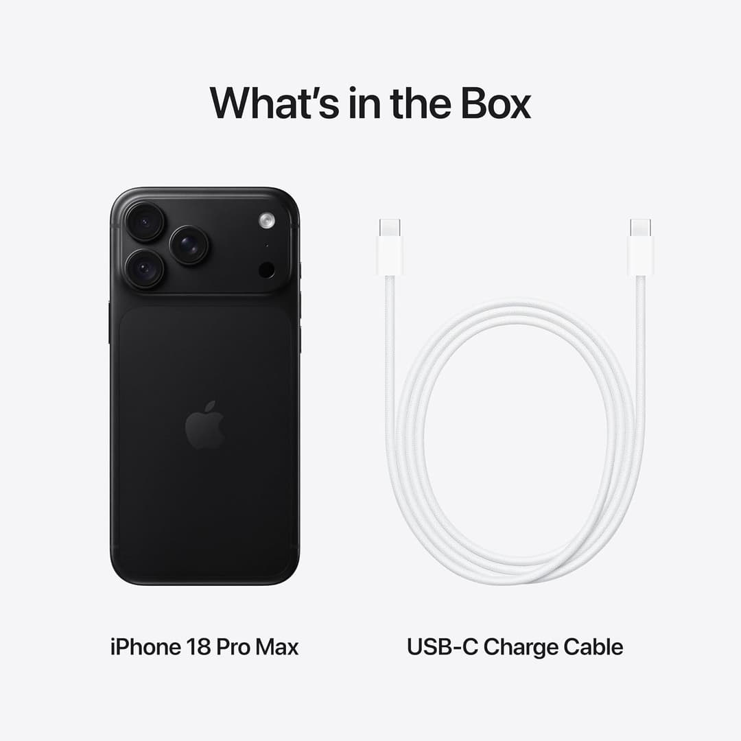Apple iPhone 18 Pro Max 2TB Black - Image 10