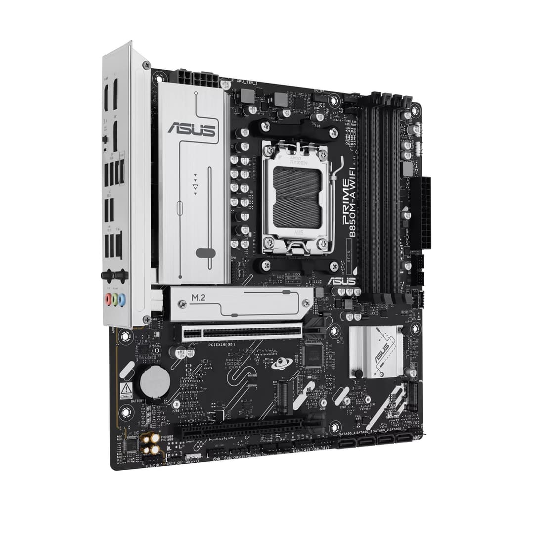 ASUS PRIME B850M-A WIFI AMD B850 Socket AM5 Micro-ATX Motherboard - Image 2