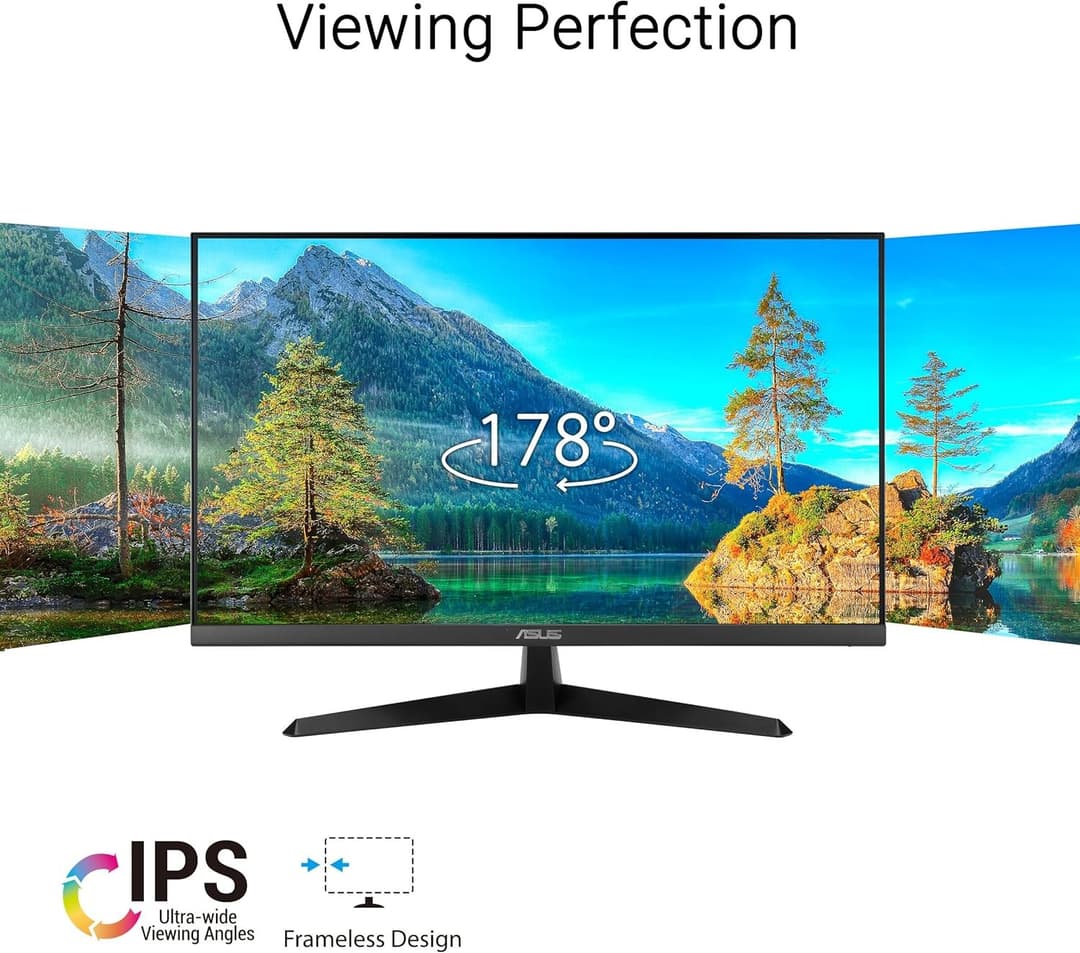ASUS VY279HGR 27" Full HD IPS 120Hz 1ms MPRT Eye Care Gaming Monitor, Black - Image 2