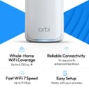 NETGEAR Orbi 770 Series WiFi 7 Mesh System - White thumbnail 2