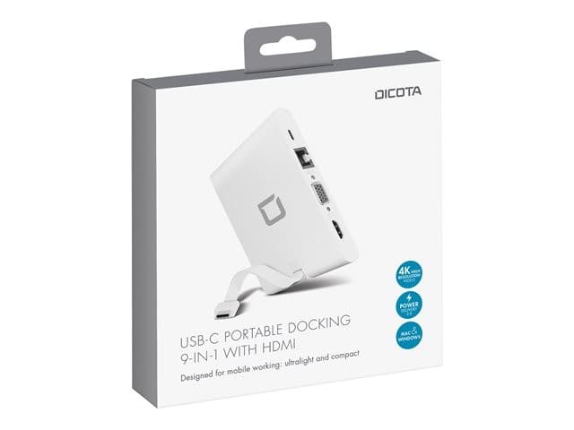 Dicota USB-C 9-in-1 Docking Station - Image 5