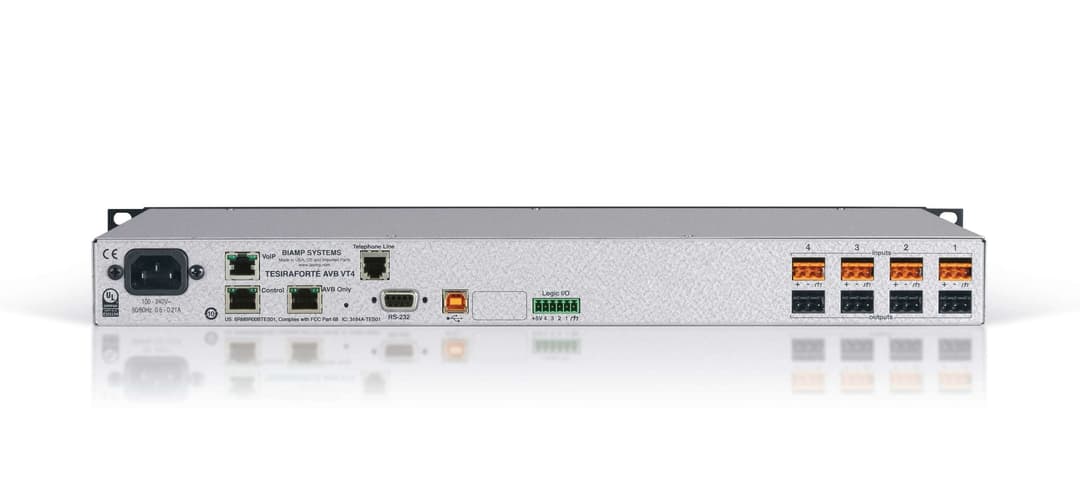 Biamp Tesira FORTÉ AVB VT4 - Image 2