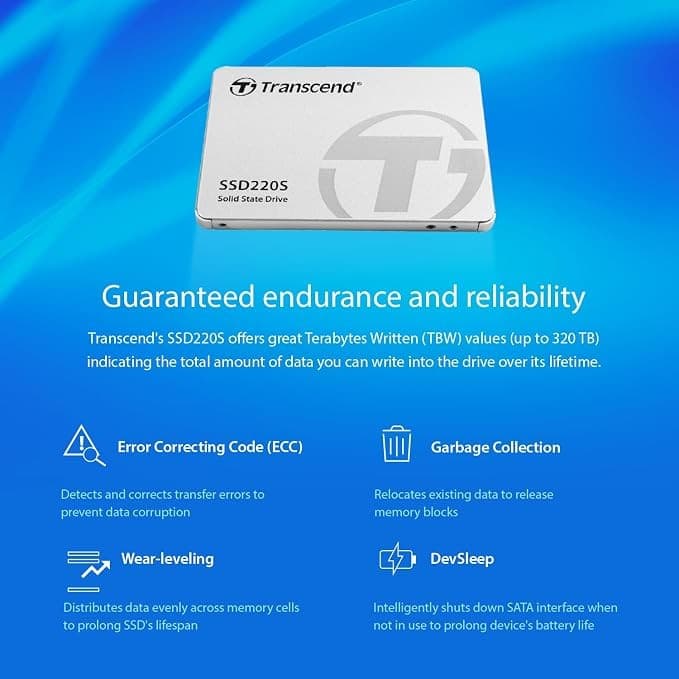 Transcend SSD220S 120GB SATA III 6Gb/s Internal SSD TS120GSSD220S - Image 6