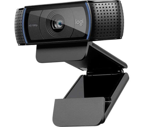 Logitech C920 HD Pro Full HD 1080p Webcam Black - Image 1