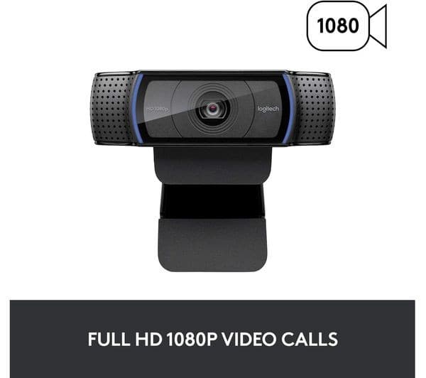 Logitech C920 HD Pro Full HD 1080p Webcam Black - Image 2