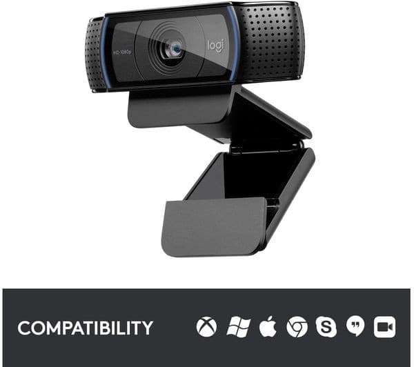 Logitech C920 HD Pro Full HD 1080p Webcam Black - Image 6