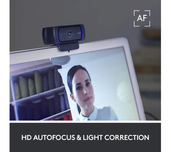 Logitech C920 HD Pro Full HD 1080p Webcam Black - Image 8