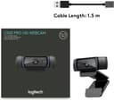 Logitech C920 HD Pro Full HD 1080p Webcam Black thumbnail 9