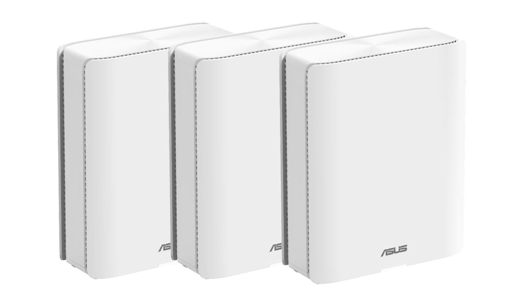 ASUS ZenWiFi BQ16 BE25000 Quad-band WiFi 7 Mesh System - 3 Pack - Image 1