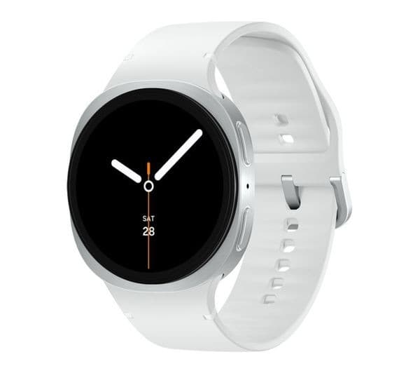 Samsung Galaxy Watch8 (Bluetooth, 44mm) Silver Smartwatch