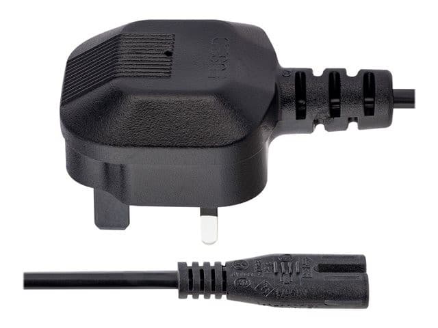 StarTech UK Laptop Power Cable BS 1363 to C7 1.8m - Image 2