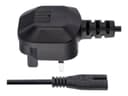 StarTech UK Laptop Power Cable BS 1363 to C7 1.8m thumbnail 2