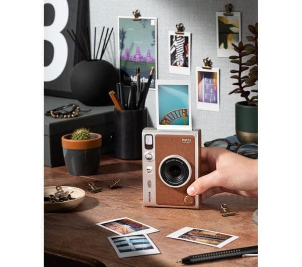 Instax mini Evo Digital Instant Camera Brown - Image 8