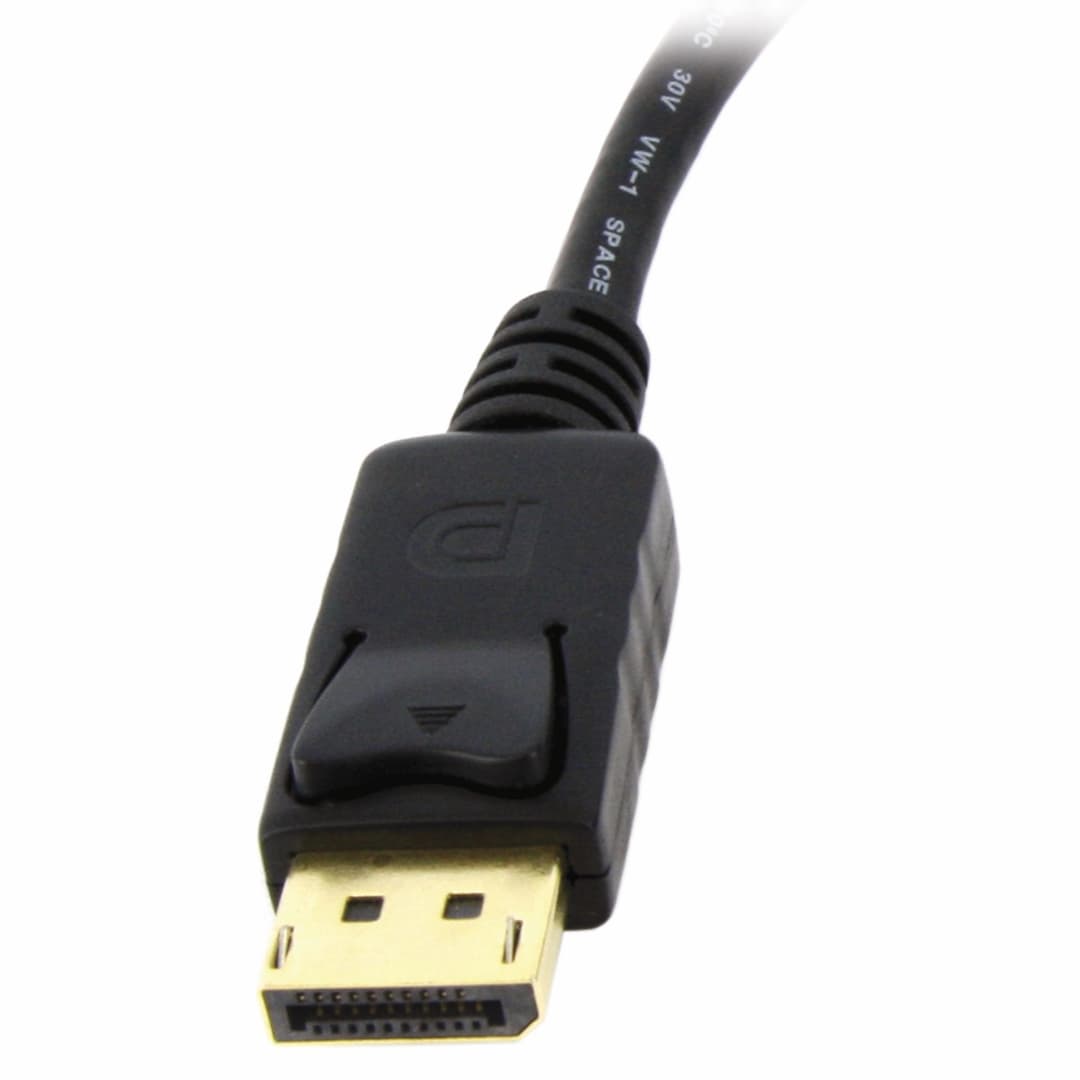 StarTech.com DisplayPort to DVI Adapter - DisplayPort to DVI-D Adapter Video Converter 1080p - DP 1.2 to DVI Monitor/Display Cable Adapter Dongle - DP to DVI Adapter - Latching DP Connector - Image 3