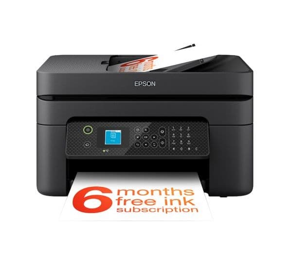 EPSON WorkForce WF-2930DWF All-in-One Wireless Inkjet Printer with Fax - Image 1