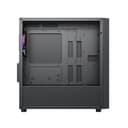 Vida Lucid Micro-ATX Tower ARGB Tempered Glass Gaming PC Case - Black thumbnail 7