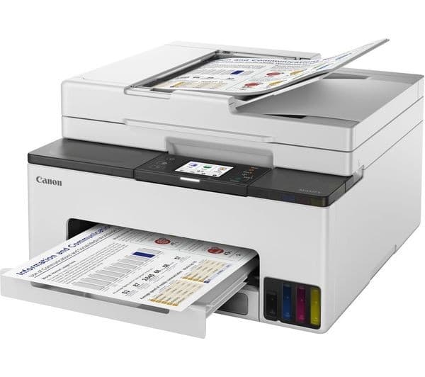 CANON MAXIFY GX2050 A4 All-in-One Wireless Refillable MegaTank Inkjet Printer with Fax - Image 2