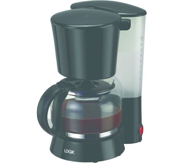 LOGIK L10DCB21 Filter Coffee Machine - Black - Image 3