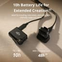 DJI Mic Mini (1 TX + 1 RX) Wireless Microphone Kit Dark Grey thumbnail 4